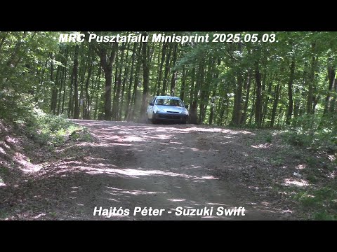 Hajtós Péter - Suzuki Swift MRC Pusztafalu Minisprint 2025.05.03.