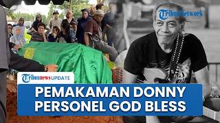 Achmad Albar dan Ian Antono Duduk Terdiam Iringi Pemakaman Donny Fattah Personel God Bless