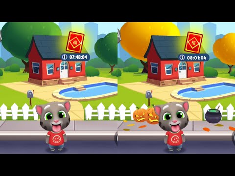 Talking Tom Gold Run New Event - Halloween vs Spring 2025 - Android iOS