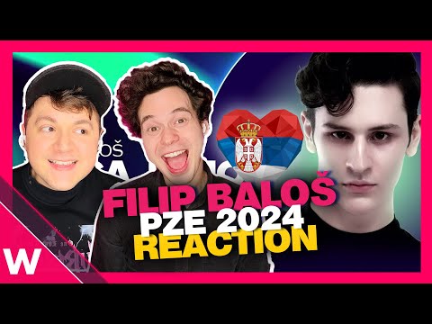 🇷🇸 Filip Baloš - "Duga Je Noć" PZE24 | Eurovision Serbia 2024 Reaction