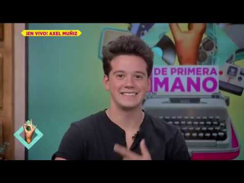 Entrevista Axel Muñiz: su carrera, el apoyo de sus padres y abuelo | De Primera Mano