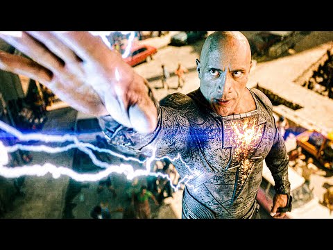 Black Adam - Fighting the Justice Society (2022) | Superhero Society