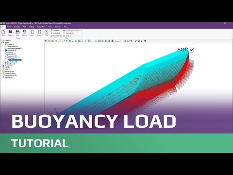 How to Apply a Buoyancy Load in SDC Verifier
