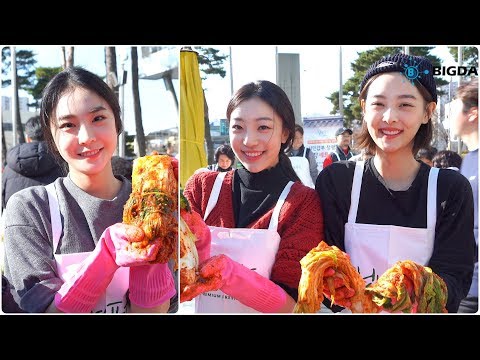 [BIG영상][4K] 소나무(SONAMOO) 수민-나현-뉴썬, 소나무와 함께 김장 나누기 같이 할래요?