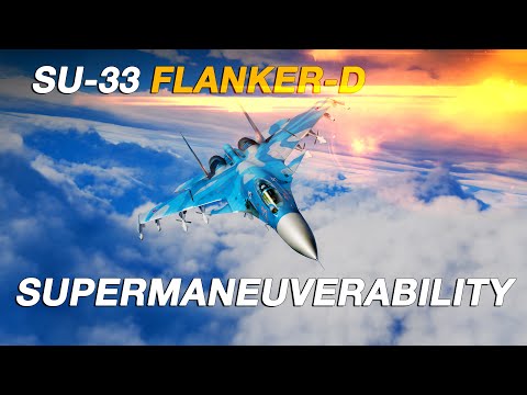 Su-33 Flanker-D Supermaneuverability Dogfight Vs F/A-18C Hornet | Digital Combat Simulator | DCS |