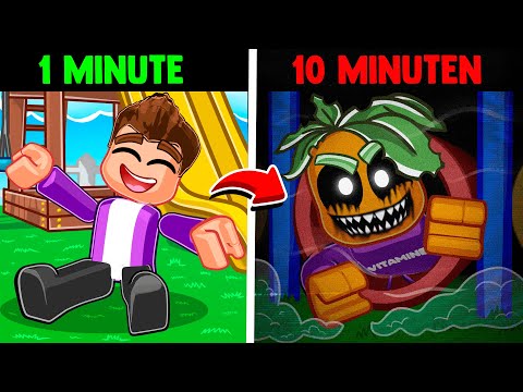 Dieses SPIEL wird JEDE MINUTE GRUSELIGER in Roblox!