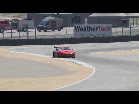 Maserati GranTurismo MC GT4 at Laguna seca