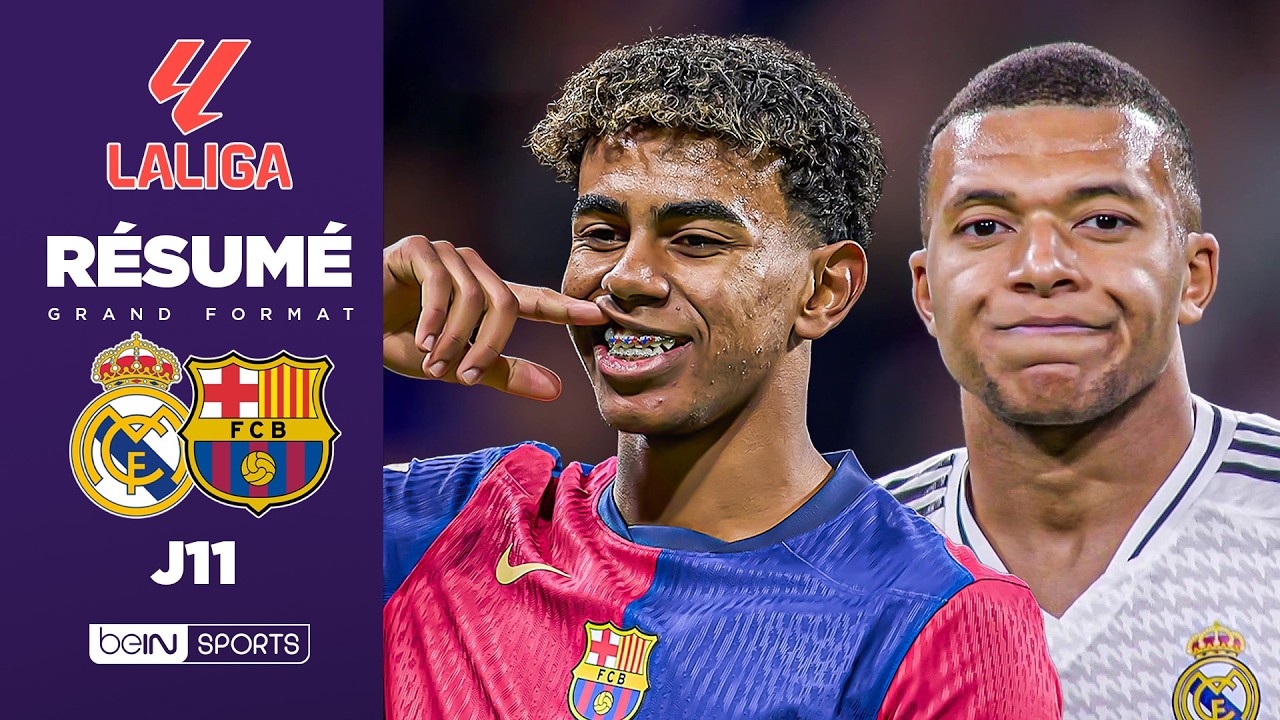 Résumé : Lewandowski et le Barça HUMILIENT le Real Madrid de Mbappé au Bernabéu ! Clasico HISTORIQUE