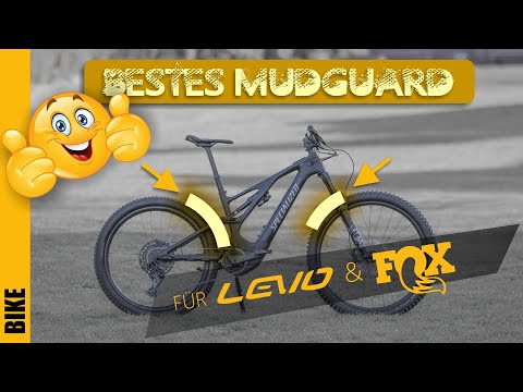 Das perfekte Mudguard für Specialized LEVO mit FOX 36 + FOX 38 gefunden!