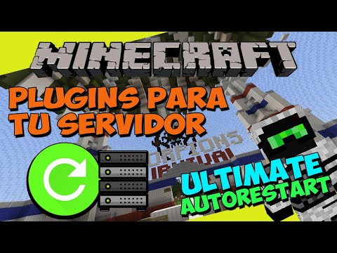 PLUGINS for your Minecraft SERVER - ULTIMATEAUTORESTART (Automatic Restarts!)