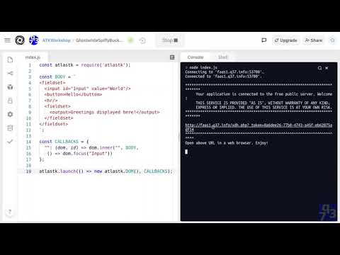 A GUI in 7 minutes with Node.js