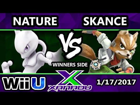 S@X 185 - Nature (Mewtwo) Vs. Skance (Fox) - SSB4 Tournament - Smash for Wii U - Smash 4