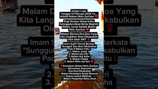 Download lagu Tanggal 13 Feb Malam Jumat (Malam Nisfu Sya'ban) mp3