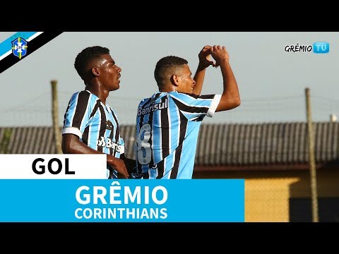 [GOL] Grêmio 1x0 Corinthians (Brasileirão Sub-17) l GrêmioTV