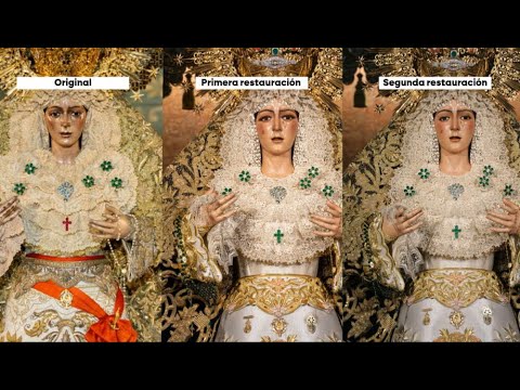 La Macarena regresa restaurada entre colas de fieles tras el fiasco de la intervención en la talla