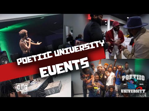 Poetiic University Events
