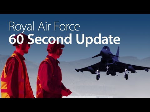 RAF 60 Second Update: Catering for Op Biloxi, Exercise Red Flag and Typhoons over Syria