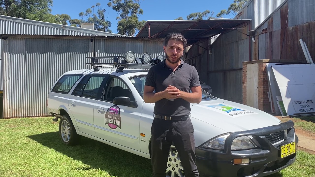 Jamie's taking on the Riverina Redneck Rally!