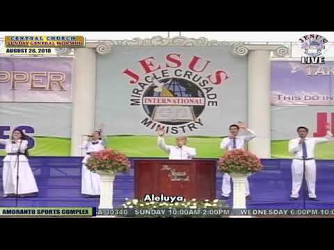 JMCIM Main Sunday Service - Joyful Songs - August 26, 2018
