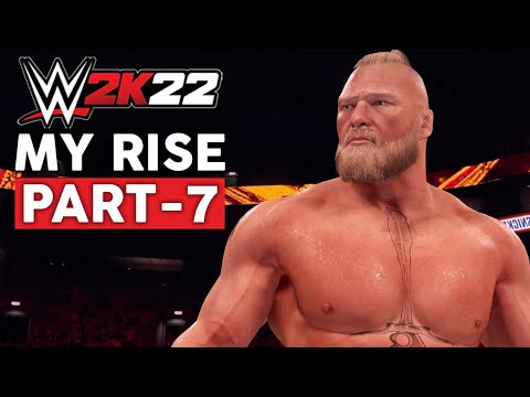 WWE 2K22 MyRise Gameplay Walkthrough Part 7 FULL GAME [1080p 60FPS PS5] - No Commentary