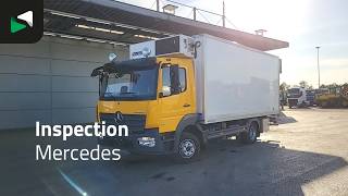 بيع شاحنة التبريد Mercedes-Benz Atego 1021 Atego 4X2 Frigo Block FK13L 1500kg Ladebordwand Autom - صورة 2 | Autoline QA شاحنة التبريد Mercedes-Benz Atego 1021 Atego 4X2 Frigo Block FK13L 1500kg Ladebordwand Autom | صورة 2 - Autoline