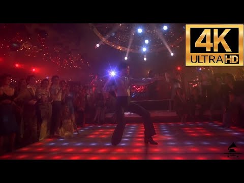 BEE GEES - (John Travolta) - You Should Be Dancing - 4K (SPECIAL EDITION)