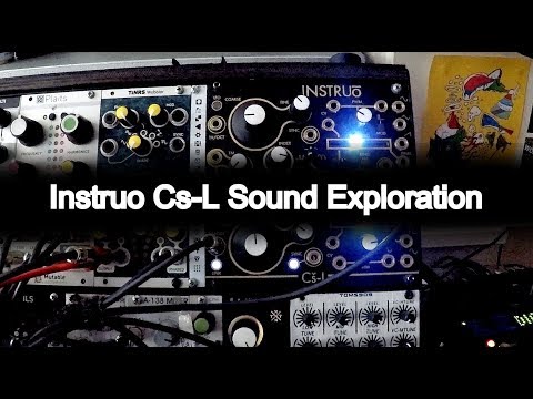 Instruo Cs-L Sound Exploration pt2