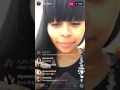 Blac Chyna Instagram Live