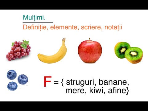 Sets, definition, notations, elements (6th grade)