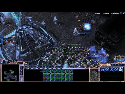 StarCraft: Mass Recall V7.1 Brood War Protoss Campaign Mission 8 - Countdown