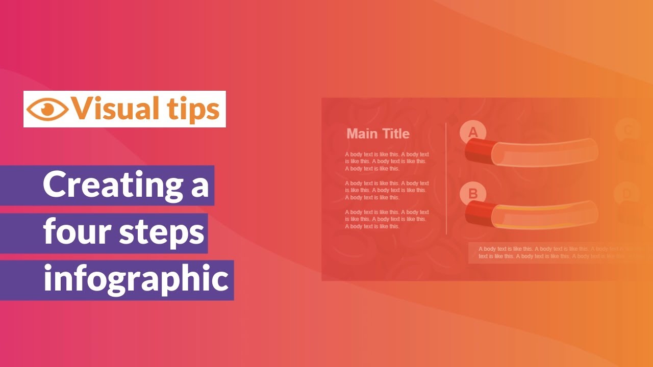 Tutorial | Creating a four steps infographic on Mind the Graph