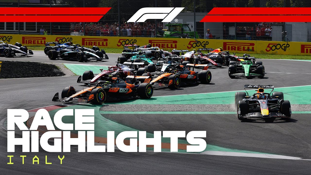 Race Highlights | 2025 Italian Grand Prix
