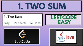 YouTube video 'Leetcode | 1. Two Sum | Easy | Java Solution'