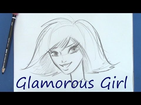 Learn to Draw a Pretty Girl
