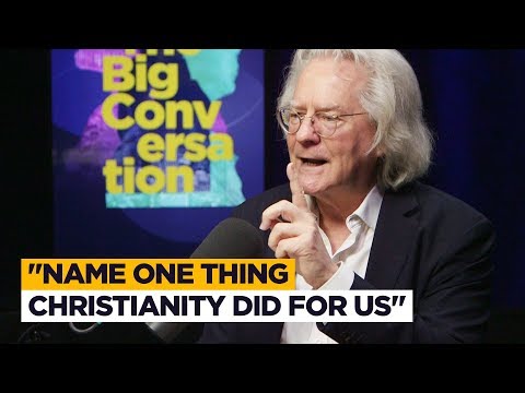 Tom Holland accepts AC Grayling's challenge: "Name ONE thing Christianity did for us"