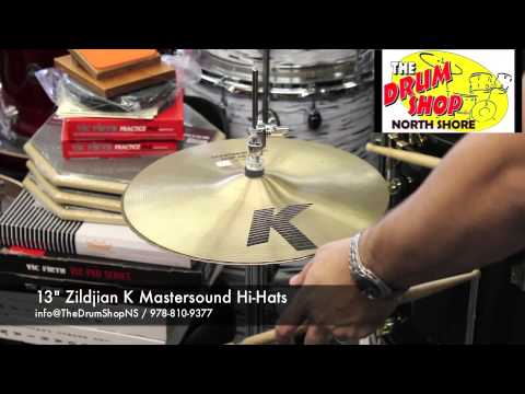 Zildjian K Mastersound Hi-Hats 13" - The Drum Shop North Shore