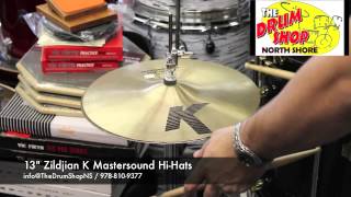 Video thumbnail for Zildjian K Mastersound Hi-Hats 13" - The Drum Shop North Shore by Nate Morrison Drums