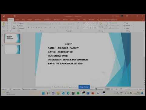 Basic Bank Android Application The Sparks Foundation Task 1 Java