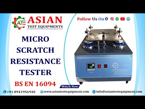Scratch Hardness Tester
