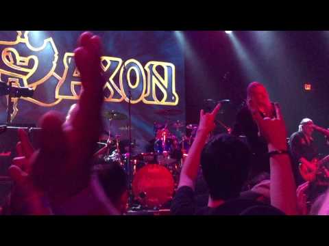 Saxon-Live concert @ Belasco Theater Los Angeles March 16, 2017