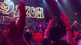 Saxon-Live concert @ Belasco Theater Los Angeles March 16, 2017
