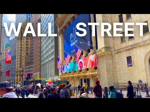 4K | Wall Street Tour New York City (Narrated) South Street Seaport | USA