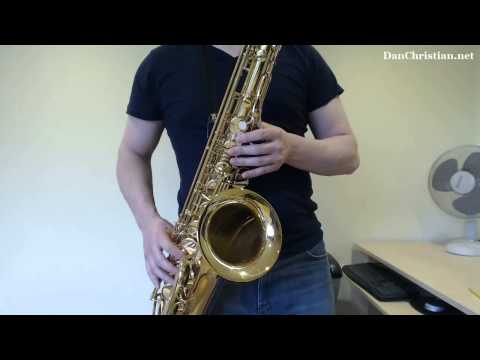 How to play Tequila by The Champs on Tenor Saxophone (Saxophone Lesson SR105t)