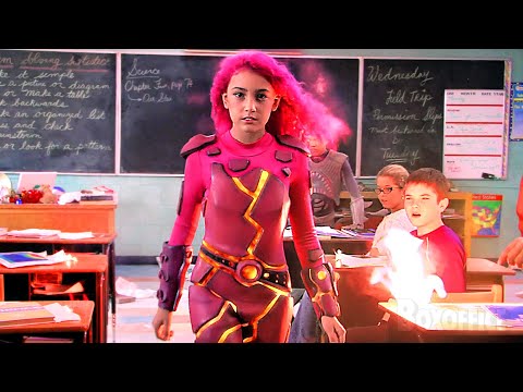 Sharkboy y Lavagirl irrumpen en el aula