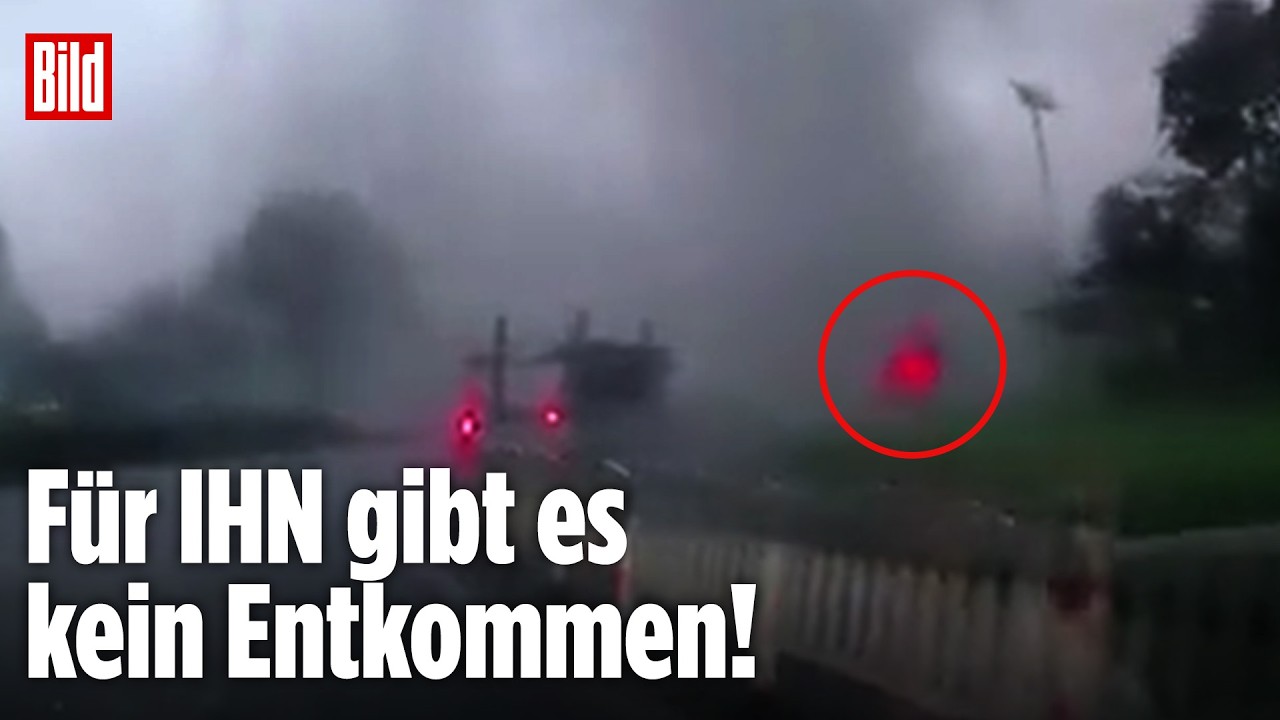 Tornado-Alarm in China: Fahrzeug wie ein Spielzeugauto herumgewirbelt!