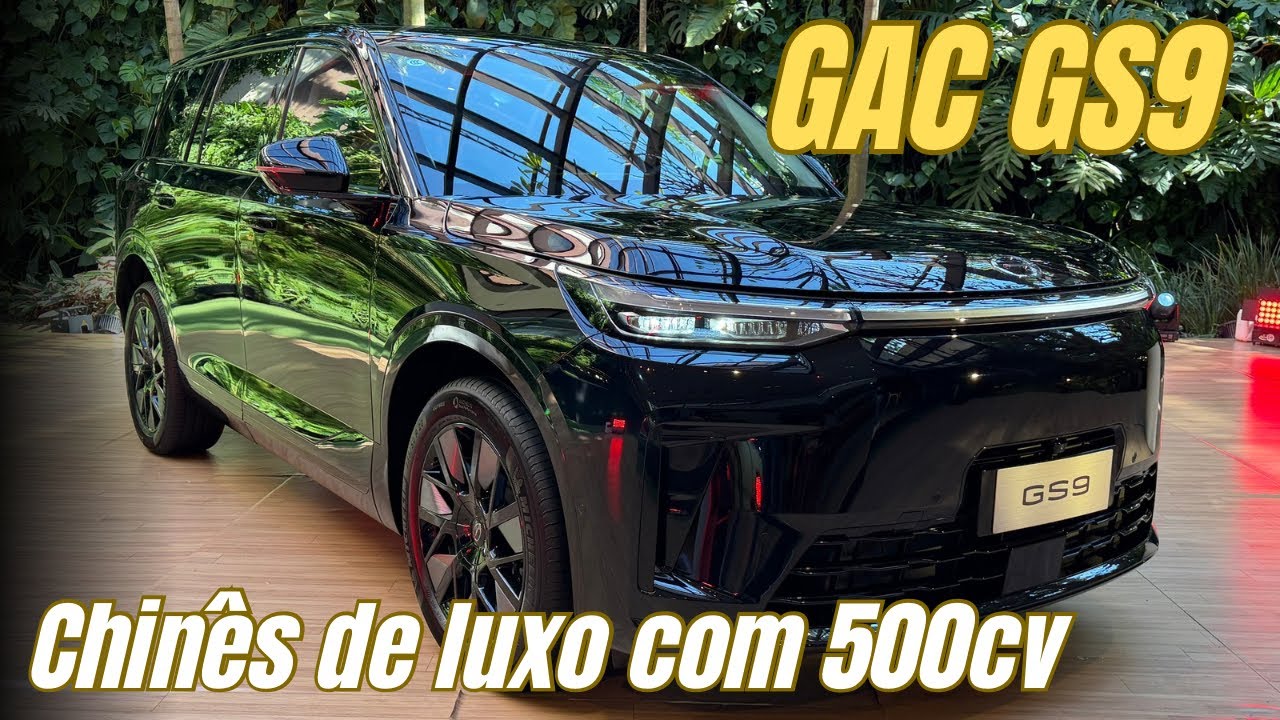 GAC GS9 ULTRA híbrido de LUXO ABSURDO e faz 1.000km com um TANQUE