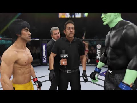 BRUCE LEE vs FRANKENSTEIN 2K19 | HALLOWEEN | EA SPORTS UFC 3