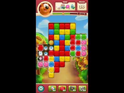 Toon Blast Level 7821 - NO BOOSTERS 🐻🐺🐱 | SKILLGAMING ✔️