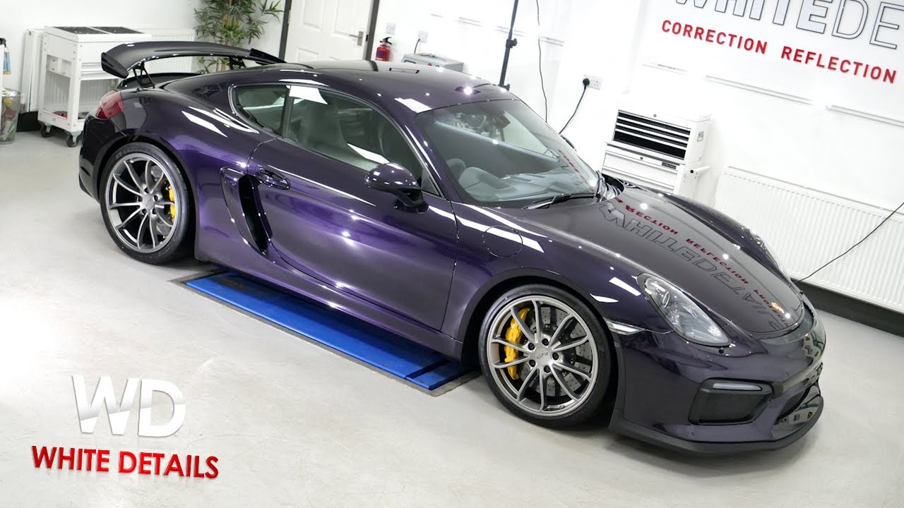 Porsche Cayman GT4 - PTS Viola Metallic
