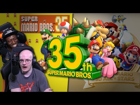 Mew2King Salem and Domo React to Mario 35th Anniversary Nintendo Direct